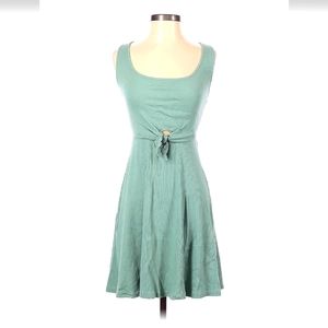 L Space Teal Ribbed Dress Size Small
